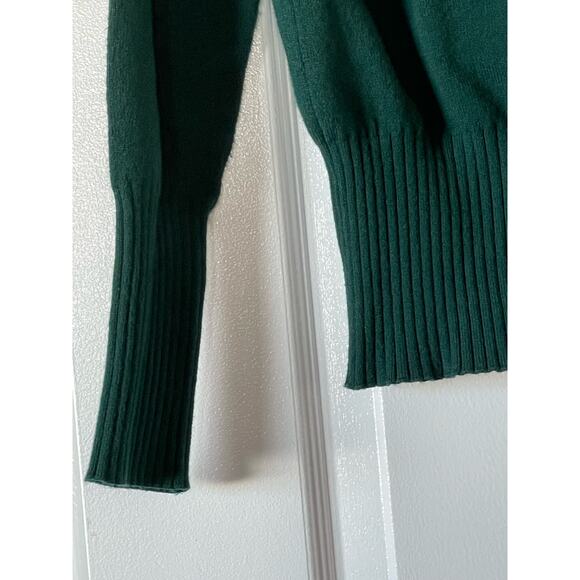 French Connection Turtleneck Dark Green Women’s Size Medium - Picture 5 of 7